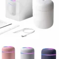 BUĞZ Rgb Işıklı Ulrasonik Ledli Hava Nemlendirici Buhar Makinesi Buhardanlık