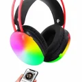 BUĞZ RGB Işıklı Yüksek Ses Kaliteli Kablosuz Kulak Üstü Bluetooth Kulaklık - BUĞZ