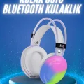 BUĞZ RGB Işıklı Yüksek Ses Kaliteli Kablosuz Kulak Üstü Bluetooth Kulaklık - BUĞZ