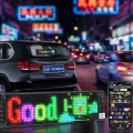 BUĞZ RGB Kayan Yazı LED Panel Telefon Kontrollü Animasyonlu Akıllı Ekran