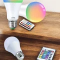 BUĞZ RGB Led Lamba Led Işık Ampul Renk Değiştirebilen 100 Watt - BUĞZ