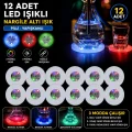 BUĞZ Rgb Led Nargile Altı Işık 12’li Set Bx40