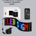 BUĞZ RGB LED Panel – Çok Renkli, Kumandalı, USB Bağlantılı Yazı ve GIF Gösterimli Akıllı Lamba