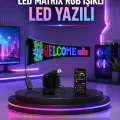 BUĞZ RGB LED Panel Renkli Işık Efektli Dekoratif Aydınlatma