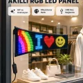 BUĞZ RGB LED Panel – USB Güç Girişli, GIF ve Yazı Gösterimli Akıllı Ekran