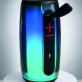 BUĞZ RGB LED Taşınabilir Bluetooth Speaker Güçlü Bas Ses Type-C Şarj Girişli