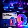 BUĞZ RGB Neon Led Şerit Işık Kumandalı USB Girişli Su Geçirmez Şerit Led