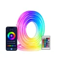 BUĞZ RGB Neon Led Şerit Işık Kumandalı USB Girişli Su Geçirmez Şerit Led