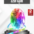 BUĞZ RGB Şerit Led 10 Metre Led Işık Kumanda ile Kontrol RGB
