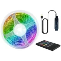 BUĞZ RGB Şerit Led 10 Metre Led Işık Kumanda ile Kontrol RGB