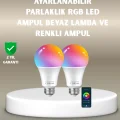 BUĞZ RGBW Teknolojili Akıllı LED Ampul, Zamanlayıcılı