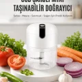 BUĞZ Rondo Doğrayıcı 250 ML Taşınabilir USB Şarjlı Pratik El Rondo Blender Yeni Nesil