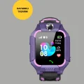 BUĞZ S10 Akıllı Çocuk Saati Mor Model Çift Yönlü Konuşma ve SOS Fonksiyonu - BUĞZ