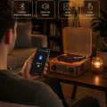BUĞZ Saatli Gece Işıklı Hoparlör – Modern ve Vintage Tasarım Yeni Nesil