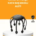 BUĞZ Saç Derisi Masaj Aleti 8 Bağımsız Kol 3 Modlu Derin Rahatlama