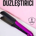 BUĞZ Saç Düzleştirici Isı Ayarlı Seramik Kaplama Döner Kablo Yıpranma Karşıtı - Lisinya