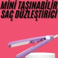 BUĞZ Saç Düzleştirici Pürüzsüz Parlaklık Seyahat Tipi Taşınabilir Seramik Kaplama - Lisinya