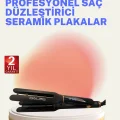  Saç Düzleştirici Seramik Plakalı 230C Hızlı Isınma 360° Kablo