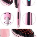  Saç Fırça Akıllı LCD Ekran Pratik Saç Düzleştirici Tarak Pratik Taşınabilir
