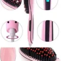 BUĞZ Saç Fırça Akıllı LCD Ekran Pratik Saç Düzleştirici Tarak Pratik Taşınabilir - Lisinya