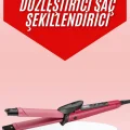 BUĞZ Saç Şekillendirici Düzleştirici ve Maşa Özellikli Şekillendirici Seramik Kaplama