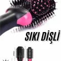 BUĞZ Saç Şekillendirici Ve Saç Düzleştirici Fön Tarağı Tarak Fırça 1200w Saç Kurutma - Lisinya