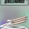 BUĞZ Saç Şekillendirici Wag Maşa Üçlü Yüksek Isı Ayarlı Seramik Kaplama