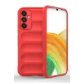 BUĞZ Samsung A36 Kılıf Optimum Silikon - Kırmızı
