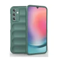 BUĞZ Samsung A36 Kılıf Optimum Silikon - Koyu Yeşil