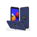 BUĞZ Samsung Galaxy A01 Core Kılıf Elit Yüzüklü Kapak - Lacivert