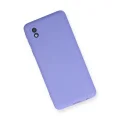 BUĞZ Samsung Galaxy A01 Core Kılıf First Silikon - Lila