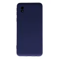 BUĞZ Samsung Galaxy A01 Core Kılıf Nano İçi Kadife Silikon - Lacivert