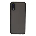 BUĞZ Samsung Galaxy A02 Kılıf Montreal Silikon Kapak - Siyah
