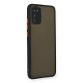 BUĞZ Samsung Galaxy A02s Kılıf Montreal Silikon Kapak - Siyah