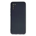 BUĞZ Samsung Galaxy A02s Kılıf Nano İçi Kadife Silikon - Lacivert