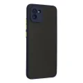 BUĞZ Samsung Galaxy A03 Kılıf Montreal Silikon Kapak - Lacivert