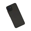BUĞZ Samsung Galaxy A03 Kılıf Montreal Silikon Kapak - Siyah