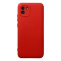 BUĞZ Samsung Galaxy A03 Kılıf Nano İçi Kadife Silikon - Kırmızı