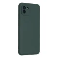 BUĞZ Samsung Galaxy A03 Kılıf Nano İçi Kadife Silikon - Koyu Yeşil