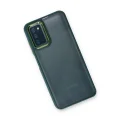 BUĞZ Samsung Galaxy A03s Kılıf Dora Kapak - Haki Yeşil