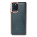 BUĞZ Samsung Galaxy A03s Kılıf Dora Kapak - Pudra