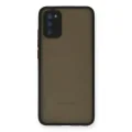 BUĞZ Samsung Galaxy A03s Kılıf Montreal Silikon Kapak - Siyah