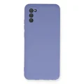 BUĞZ Samsung Galaxy A03s Kılıf Nano İçi Kadife Silikon - Lila
