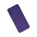 BUĞZ Samsung Galaxy A03s Kılıf Nano İçi Kadife Silikon - Mor