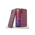 BUĞZ Samsung Galaxy A03s Kılıf Optimum Silikon - Bordo