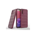 BUĞZ Samsung Galaxy A03s Kılıf Optimum Silikon - Bordo