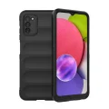 BUĞZ Samsung Galaxy A03s Kılıf Optimum Silikon - Siyah