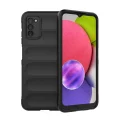 BUĞZ Samsung Galaxy A03s Kılıf Optimum Silikon - Siyah