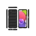 BUĞZ Samsung Galaxy A03s Kılıf Optimum Silikon - Siyah
