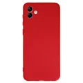 BUĞZ Samsung Galaxy A04 Kılıf First Silikon - Kırmızı